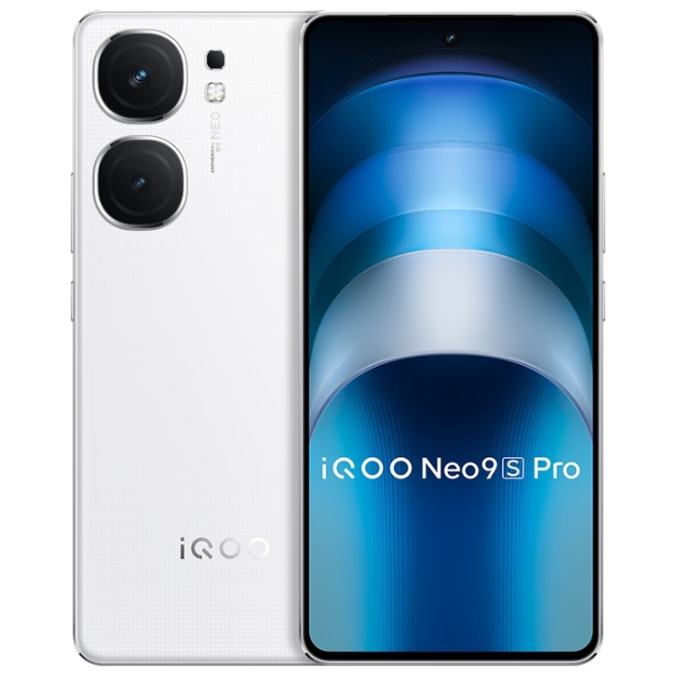 

vivo iQOO Neo9S Pro, Dual Back Cameras, 12GB+256GB, Face ID / Fingerprint Identification, 6.78 inch Android 14 OriginOS 4 Dimensity 9300+ Octa Core, OTG, NFC, Network: 5G, Support Google Play (White)