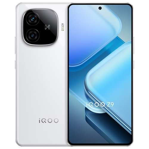 

vivo iQOO Z9, Dual Back Cameras, 8GB+128GB, Face ID Screen Fingerprint Identification, 6.78 inch Android 14.0 OriginOS 4 Snapdragon 7 Gen 3 Octa Core 2.63GHz, OTG, NFC, Network: 5G, Support Google Play (White)