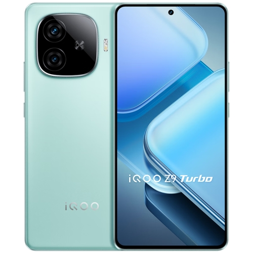 

vivo iQOO Z9 Turbo, Dual Back Cameras, 12GB+512GB, Face ID Screen Fingerprint Identification, 6.78 inch Android 14.0 OriginOS 4 Snapdragon 8s Gen 3 Octa Core 3.0GHz, OTG, NFC, Network: 5G, Support Google Play (Mint Green)