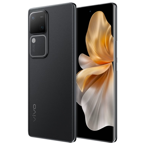 

vivo S18, Dual Back Cameras, 16GB+512GB, Face ID Screen Fingerprint Identification, 6.78 inch Android 14.0 OriginOS 4 Snapdragon 7 Gen 3 Octa Core 2.63GHz, OTG, NFC, Network: 5G, Support Google Play (Black)