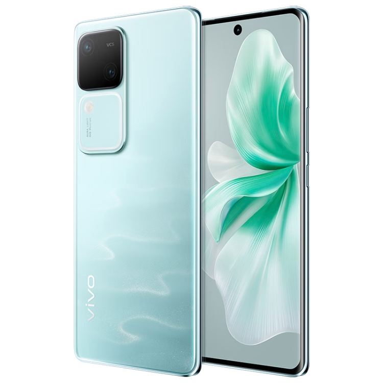 

vivo S18, Dual Back Cameras, 16GB+512GB, Face ID Screen Fingerprint Identification, 6.78 inch Android 14.0 OriginOS 4 Snapdragon 7 Gen 3 Octa Core 2.63GHz, OTG, NFC, Network: 5G, Support Google Play (Blue Green)