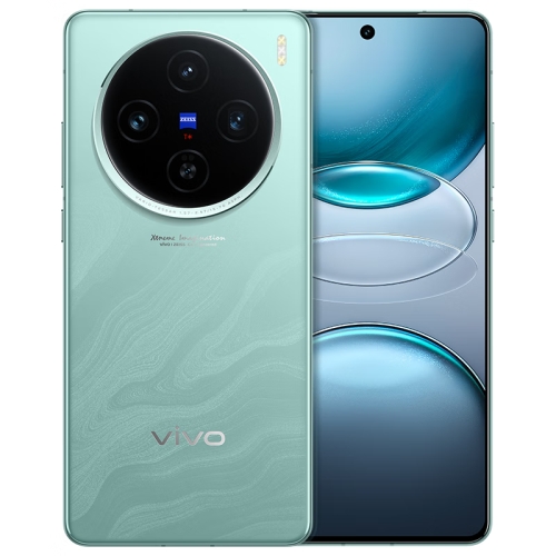 

vivo X100s, Triple Back Cameras, 12GB+256GB, Face ID / Fingerprint Identification, 6.78 inch Android 14 OriginOS 4 Dimensity 9300+ Octa Core, OTG, NFC, Network: 5G, Support Google Play (Mint Green)