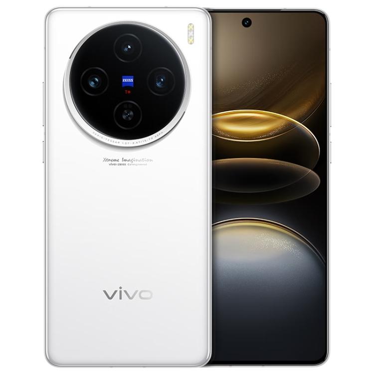 

vivo X100s, Triple Back Cameras, 16GB+256GB, Face ID / Fingerprint Identification, 6.78 inch Android 14 OriginOS 4 Dimensity 9300+ Octa Core, OTG, NFC, Network: 5G, Support Google Play (White)