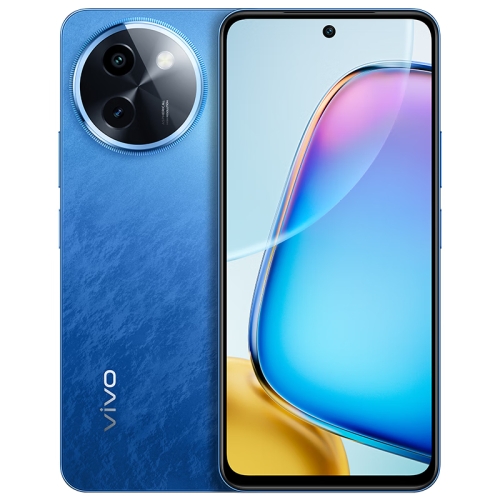 

vivo Y200i, Dual Back Cameras, 8GB+256GB, Face ID Screen Fingerprint Identification, 6.72 inch Android 14.0 OriginOS 4 Snapdragon 4 Gen 2 Octa Core 2.2GHz, OTG, Network: 5G, Support Google Play (Blue)