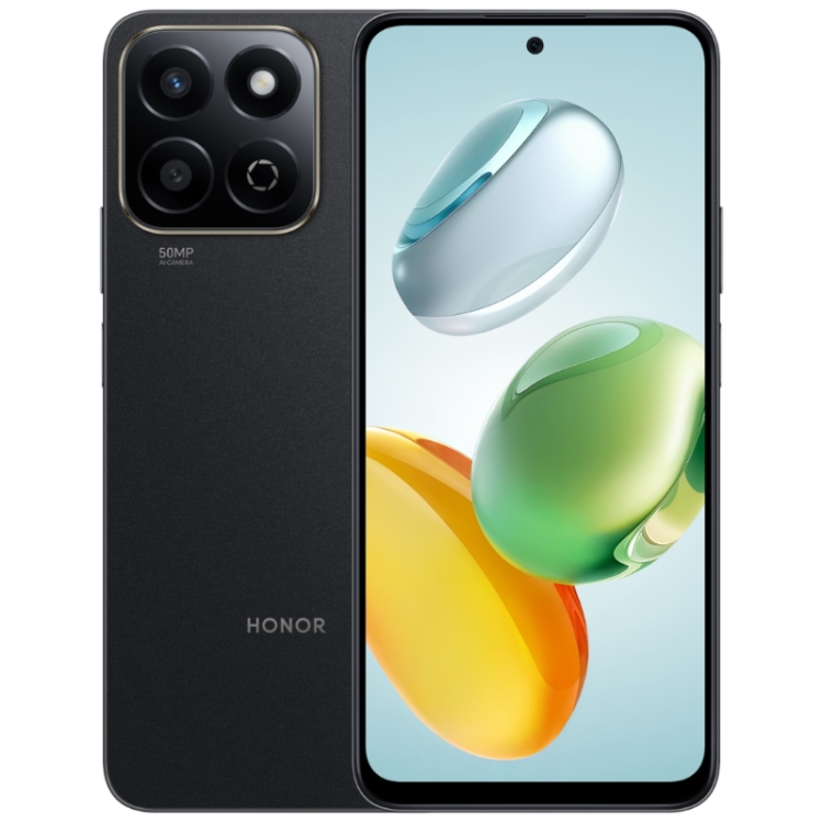 

Honor Play 60 Plus 5G, 12GB+512GB, 6.77 inch MagicOS 8.0 Qualcomm Snapdragon 4 Gen2 Octa Core up to 2.2GHz, etwork: 5G, OTG, Not Support Google Play (Black)