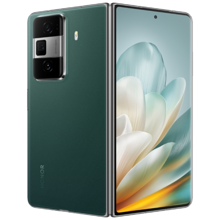 

Honor Magic Vs3, 12GB+256GB, Side Fingerprint Identification 7.92 inch + 6.43 inch MagicOS 8.0.1 Snapdragon 8 Gen 2 Octa Core, Network: 5G, OTG, NFC (Green)