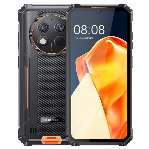 

[HK Warehouse] Oukitel WP28 E IP68/IP69K Rugged Phone, 4GB+64GB, 6.52 inch Unisoc T606 Octa-core, NFC, OTG, Network: 4G (Orange)