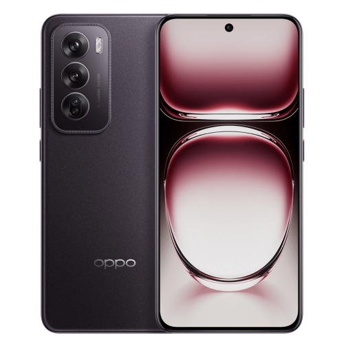 

OPPO Reno12 AI Phone, 12GB+256GB, Screen Fingerprint, 6.7 inch ColorOS 14.1 Dimensity 8250 Octa Core up to 3.1GHz, NFC, OTG, Network: 5G (Black)