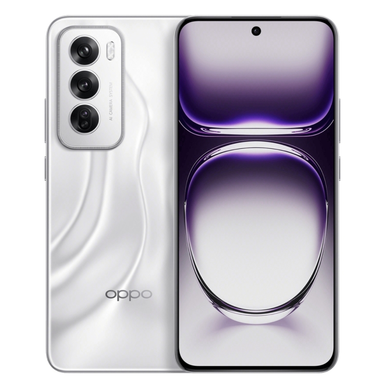 

OPPO Reno12 AI Phone, 12GB+256GB, Screen Fingerprint, 6.7 inch ColorOS 14.1 Dimensity 8250 Octa Core up to 3.1GHz, NFC, OTG, Network: 5G (Silver)