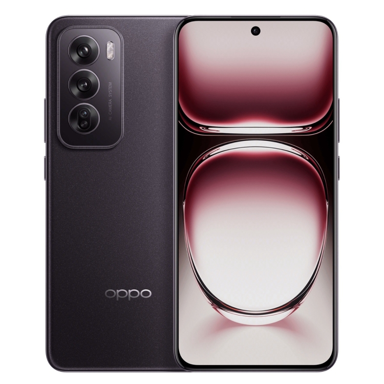 

OPPO Reno12 AI Phone, 16GB+512GB, Screen Fingerprint, 6.7 inch ColorOS 14.1 Dimensity 8250 Octa Core up to 3.1GHz, NFC, OTG, Network: 5G (Black)