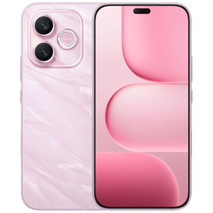 

Honor X80i, 8GB+256GB, In-screen Fingerprint, 6.6 inch MagicOS 10.0 Android 16.0 Dimensity 6500 Elite Octa Core, Network: 5G, OTG, NFC (Pink)