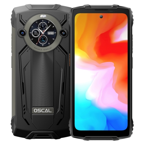 

[HK Warehouse] Blackview Oscal PILOT 2, 8GB+256GB, IP68/IP69K/MIL-STD-810H, 6.5 inch Android 14 MediaTek MT6789 Octa Core, Network: 4G, OTG, NFC (Black)