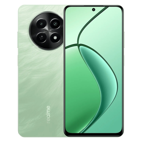 

Realme 12x, 12GB+256GB, Side Fingerprint Identification, 6.67 inch Realme UI 5.0 Dimensity 6100+ 5G Octa Core, NFC, Network: 5G, Support Google Play (Feather Green)