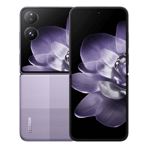 

Xiaomi MIX Flip, 12GB+256GB, 6.86 inch + 4.01 inch Xiaomi HyperOS Snapdragon 8 Gen 3 Octa Core 4nm up to 3.3GHz, NFC, Network: 5G (Purple)