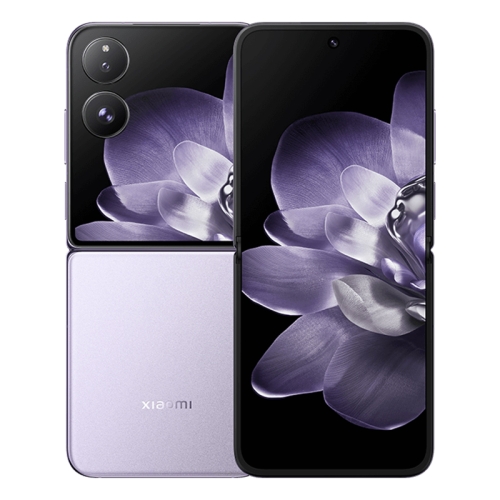 

Xiaomi MIX Flip, 12GB+256GB, 6.86 inch + 4.01 inch Xiaomi HyperOS Snapdragon 8 Gen 3 Octa Core 4nm up to 3.3GHz, NFC, Network: 5G (Phantom Purple)