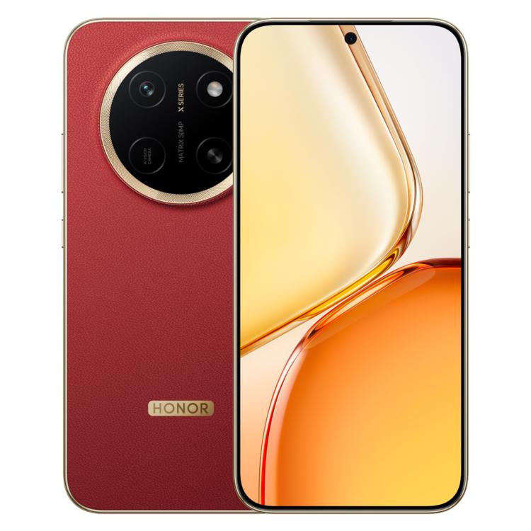 Honor X80 Pro Max, 8GB+256GB, Screen Fingerprint, 6.8 inch MagicOS 10.0 Snapdragon 6 Gen 5 Octa Core, Network: 5G, NFC, OTG (Red)