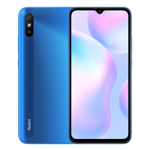 

Xiaomi Redmi 9A, 4GB+64GB, 5000mAh Battery, Face Identification, 6.53 inch MIUI 12 MTK Helio G25 Octa Core up to 2.0GHz, Network: 4G, Dual SIM(Blue)