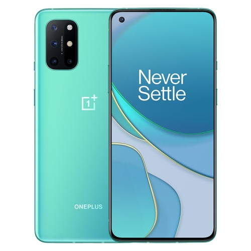 

OnePlus 8T 5G, 48MP Camera, 8GB+128GB, Quad Back Cameras, Face Unlock & Screen Fingerprint Identification, 4500mAh Battery, 6.55 inch 3D Hydrogen OS (Android 11) Qualcomm Snapdragon 865 5G X55 Octa Core, NFC, Network: 5G (Cyan)