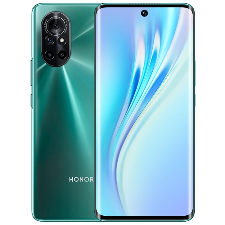 

Honor V40 Lite ALA-AN70 5G, 64MP Camera, 8GB+256GB, China Version, Quad Back Cameras, Screen Fingerprint Identification, 6.57 inch Magic UI 4.0 (Android 10.0) Dimensity 800U Octa Core up to 2.4GHz, Network: 5G, OTG, NFC, Not Support Google Play(Emerald)
