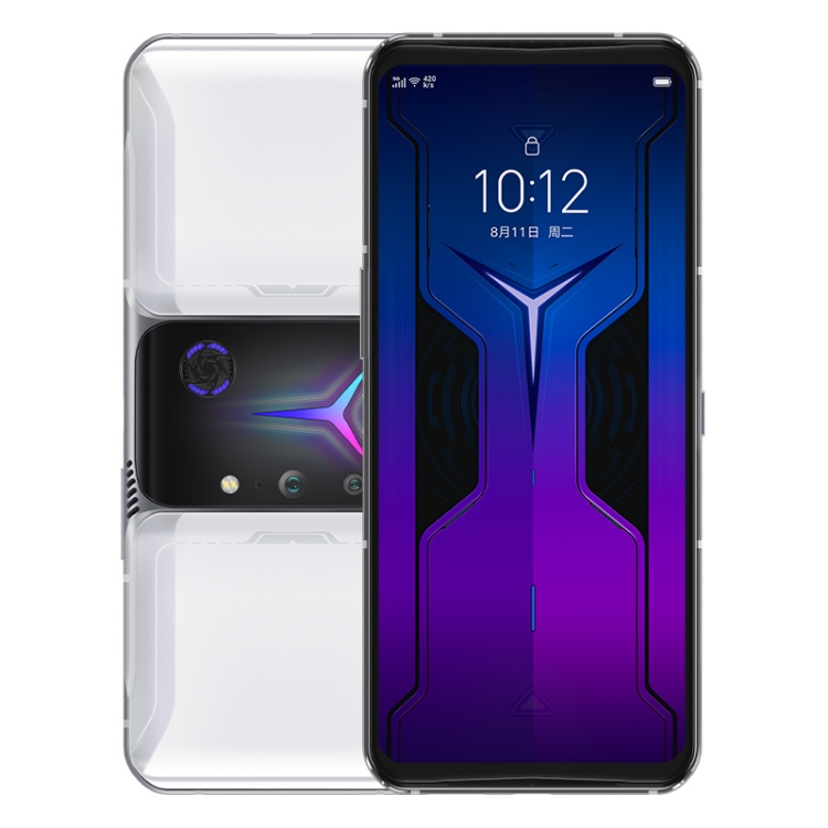

Lenovo LEGION Gaming Phone 2 Pro 5G, 64MP Camera, 18GB+512GB, Dual Back Cameras + 44MP Pop-up Front Camera, 5500mAh Battery, 6.92 inch ZUI12.5 (Android 11) Qualcomm Snapdragon 888 Octa Core up to 2.84GHz, Network: 5G, Support Google Play(White)