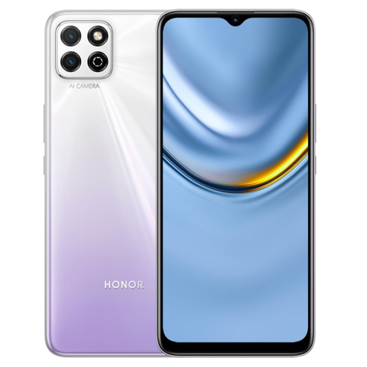

Honor Play 20 KOZ-AL00, 4GB+128GB, China Version, Dual Back Cameras, 5000mAh Battery, 6.517 inch Magic UI 4.0 (Android 10) Unisoc T610 Octa Core up to 1.8GHz, Network: 4G, Not Support Google Play (Silver)
