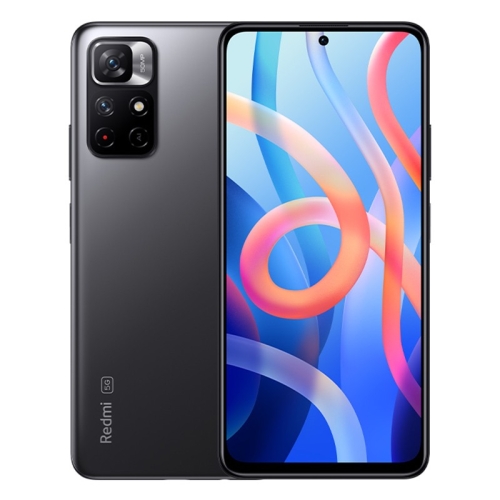 

Xiaomi Redmi Note 11 5G, 50MP Camera, 8GB+128GB, Dual Back Cameras, 5000mAh Battery, Side Fingerprint Identification, 6.6 inch MIUI 12.5 (Android R) Dimensity 810 6nm Octa Core up to 2.4GHz, Network: 5G, Dual SIM, Not Support Google Play(Mysterious Black)