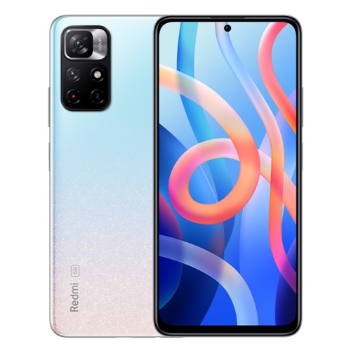 

Xiaomi Redmi Note 11 5G, 50MP Camera, 8GB+256GB, Dual Back Cameras, 5000mAh Battery, Side Fingerprint Identification, 6.6 inch MIUI 12.5 (Android R) Dimensity 810 6nm Octa Core up to 2.4GHz, Network: 5G, Dual SIM, Not Support Google Play(Milky Way Blue)