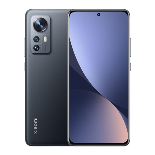 

Xiaomi 12, 50MP Camera, 12GB+256GB, Triple Back Cameras, 6.28 inch MIUI 13 Qualcomm Snapdragon 8 4nm Octa Core up to 3.0GHz, Heart Rate, Network: 5G, NFC, Wireless Charging Function (Black)