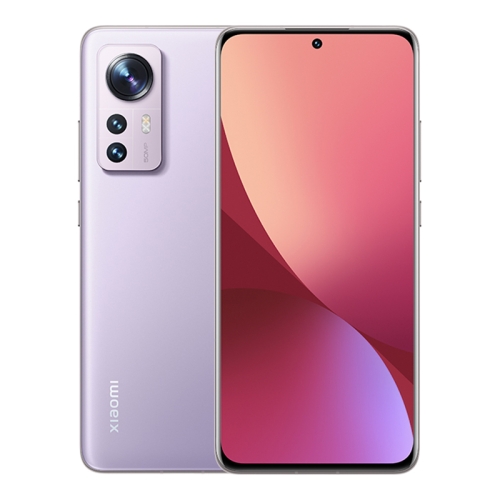 

Xiaomi 12X, 50MP Camera, 8GB+128GB, Triple Back Cameras, 6.28 inch MIUI 13 Qualcomm Snapdragon 870 7nm Octa Core up to 3.2GHz, Heart Rate, Network: 5G, NFC (Purple)