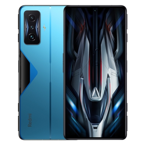 

Xiaomi Redmi K50 Gaming 5G, 64MP Camera, 8GB+128GB, Triple Back Cameras, Side Fingerprint Identification, 6.67 inch MIUI 13 Qualcomm Snapdragon 8 Gen1 Octa Core 4nm up to 3.0GHz, Network: 5G, Dual SIM, NFC, IR(Blue)