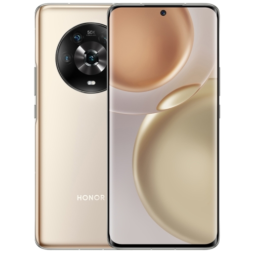 

Honor Magic4 5G LGE-AN00, 12GB+256GB, China Version, Triple Back Cameras, Face ID & Screen Fingerprint Identification, 4800mAh Battery, 6.81 inch Magic UI 6.0 (Android 12) Snapdragon 8 Gen 1 Octa Core up to 2.995GHz, Network: 5G, OTG, NFC, Not Support Goo