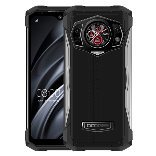 [HK Warehouse] DOOGEE S98 Rugged Phone, Night Vision Camera, 8GB+256GB, IP68/IP69K Waterproof Dustproof Shockproof, MIL-STD-810G, 6000mAh Battery, Triple Back Cameras, Side Fingerprint Identification, 6.3 inch Android 12 MediaTek Helio G96 Octa Core up to