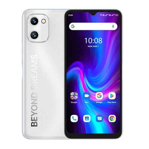 

[HK Warehouse] UMIDIGI F3 SE, 4GB+128GB, Dual Back Cameras, 5150mAh Battery, Face ID & Side Fingerprint Identification, 6.7 inch Android 11 Unisoc T610 Octa-Core up to 1.8GHz, Network: 4G, OTG (Matte Silver)