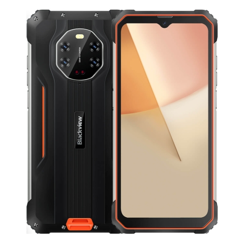 

[HK Warehouse] Blackview BL8800 Rugged Phone, Infrared Night Vision Camera, 8GB+128GB, Quad Back Cameras, IP68/IP69K Waterproof Dustproof Shockproof, 8380mAh Battery, 6.58 inch Doke-OS 3.0 Android 11.0 MediaTek Dimensity 700 5G Octa Core up to 2.2GHz, OTG