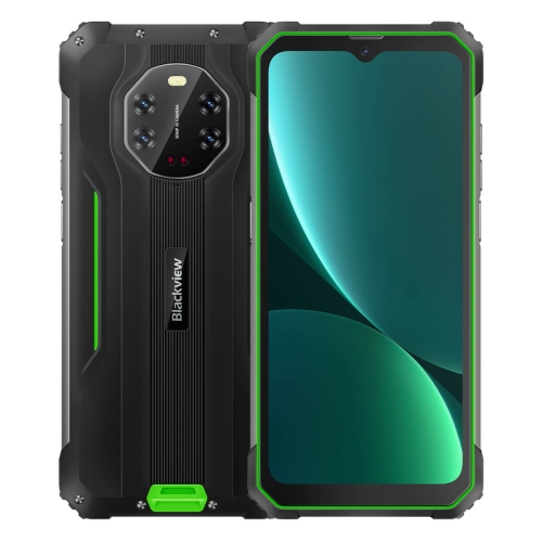 [HK Warehouse] Blackview BL8800 Rugged Phone, Infrared Night Vision Camera, 8GB+128GB, Quad Back Cameras, IP68/IP69K Waterproof Dustproof Shockproof, 8380mAh Battery, 6.58 inch Doke-OS 3.0 Android 11.0 MediaTek Dimensity 700 5G Octa Core up to 2.2GHz, OTG