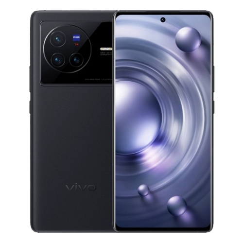 vivo X80 5G V2183A, 50MP Camera, 8GB+256GB, Triple Back Cameras, Screen Fingerprint Identification, 4500mAh Battery, 6.78 inch Android 12.0 OriginOS Ocean MediaTek Dimensity 9000 Octa Core up to 3.05GHz, NFC, OTG, Network: 5G(Black)