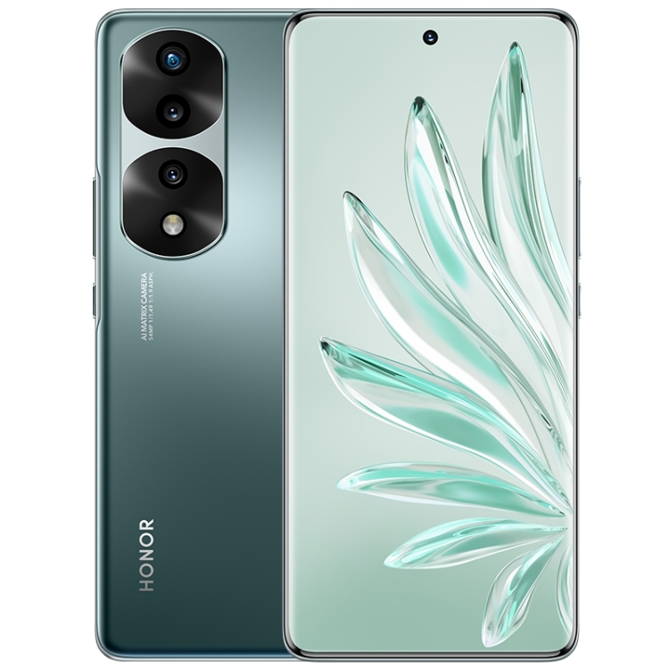 

Honor 70 Pro+ 5G HPB-AN00, 54MP Cameras, 8GB+256GB, China Version, Triple Back Cameras, Screen Fingerprint Identification, 6.78 inch Magic UI 6.1 Dimensity 9000 Octa Core up to 3.05GHz, Network: 5G, OTG, NFC, Not Support Google Play(Green)