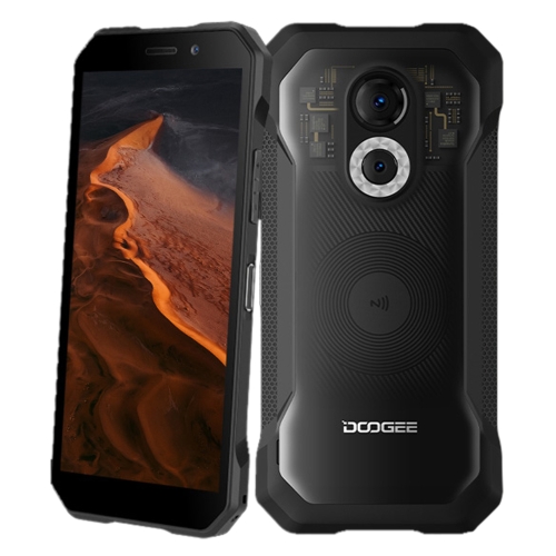[HK Warehouse] DOOGEE S61 Pro Rugged Phone, Night Vision Camera, 6GB+128GB, IP68/IP69K Waterproof Dustproof Shockproof, MIL-STD-810G, Dual Back Cameras, Side Fingerprint Identification, 6.0 inch Android 12.0 MTK Helio G35 Octa Core up to 2.3GHz, Network: 