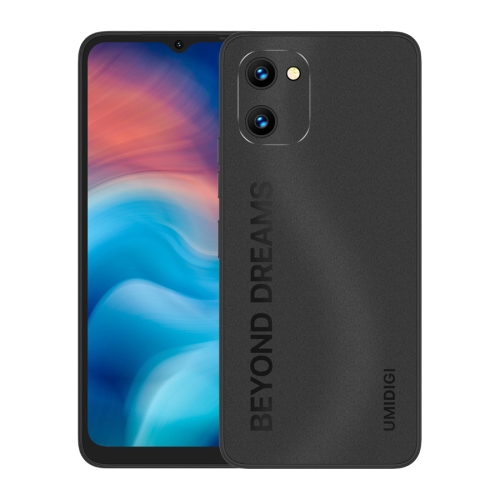 

[HK Warehouse] UMIDIGI G1, 3GB+32GB, Dual Back Cameras, 5150mAh Battery, Face Identification, 6.52 inch Android 12 Go MTK6739 Quad Core up to 1.5GHz, Network: 4G, OTG, Dual SIM(Starry Black)