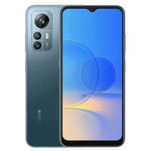 

[HK Warehouse] Blackview A85, 50MP Camera, 8GB+128GB, Side Fingerprint Identification, 4480mAh Battery, 6.5 inch Android 12.0 UNISOC T606 Octa Core up to 1.6GHz, Network: 4G, Dual SIM, OTG, NFC(Deep Sea Blue)