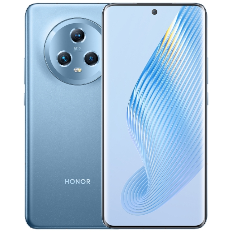 

Honor Magic5 5G PGT-AN00, 12GB+256GB, China Version, Triple Back Cameras, Screen Fingerprint Identification, 5100mAh Battery, 6.73 inch Magic UI 7.1 (Android 13) Snapdragon 8 Gen2 Octa Core up to 3.19GHz, Network: 5G, OTG, NFC, Not Support Google Play(Blu