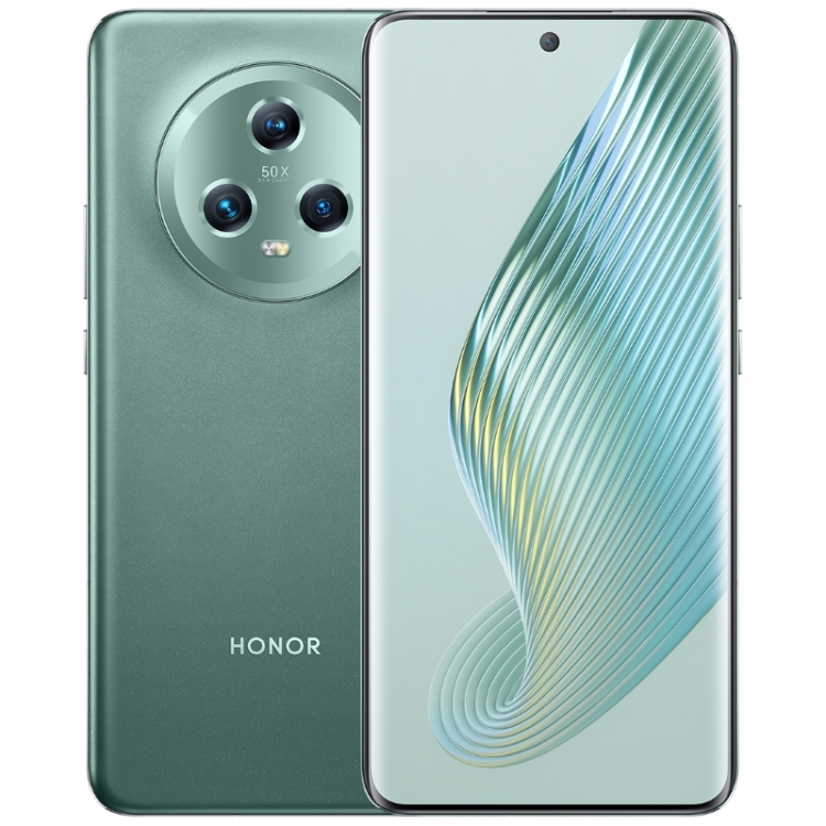 

Honor Magic5 5G PGT-AN00, 16GB+512GB, China Version, Triple Back Cameras, Screen Fingerprint Identification, 5100mAh Battery, 6.73 inch Magic UI 7.1 (Android 13) Snapdragon 8 Gen2 Octa Core up to 3.19GHz, Network: 5G, OTG, NFC, Not Support Google Play(Gre