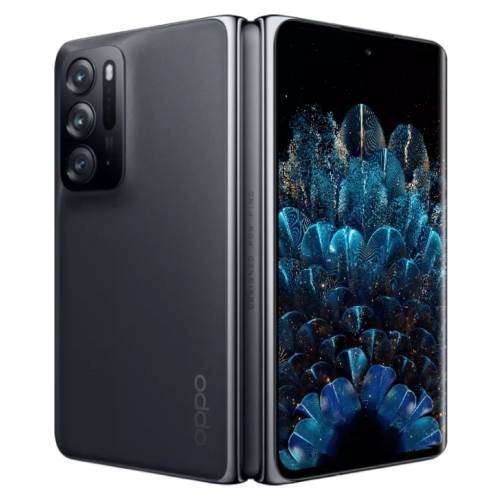 

OPPO Find N 5G, 8GB+256GB, 50MP Camera, Chinese Version, Triple Rear Cameras, Face ID & Side Fingerprint Identification, 7.1 inch + 5.49 inch Screen, ColorOS 12 Qualcomm Snapdragon 888 Octa Core up to 2.84Ghz, Support Google Play(Black)