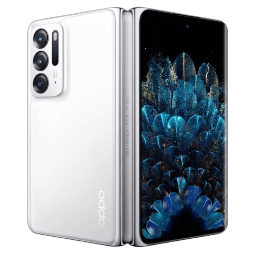

OPPO Find N 5G, 8GB+256GB, 50MP Camera, Chinese Version, Triple Rear Cameras, Face ID & Side Fingerprint Identification, 7.1 inch + 5.49 inch Screen, ColorOS 12 Qualcomm Snapdragon 888 Octa Core up to 2.84Ghz, Support Google Play(White)