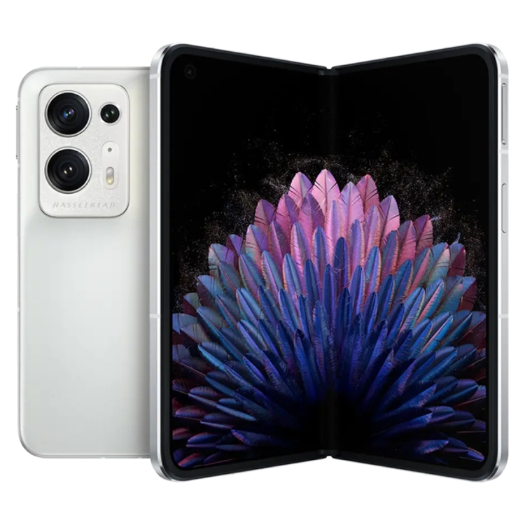 

OPPO Find N2 5G, 16GB+512GB, 50MP Camera, Chinese Version, Triple Rear Cameras, Face ID & Side Fingerprint Identification, 7.1 inch + 5.54 inch Screen, ColorOS 13 Qualcomm Snapdragon 8+ Octa Core up to 3.0GHz, Support Google Play(White)