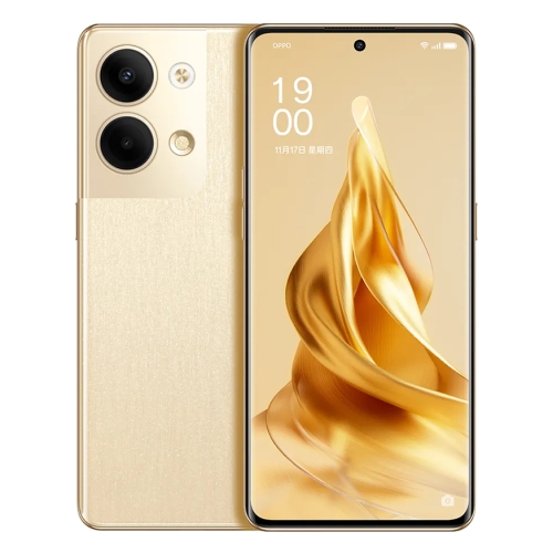 

OPPO Reno9 5G, 8GB+256GB, 64MP Camera, Chinese Version, Dual Back Cameras, 6.7 inch ColorOS 13 / Android 13 Qualcomm Snapdragon 778G 5G Octa Core up to 2.4Ghz, Network: 5G, Support Google Play(Gold)