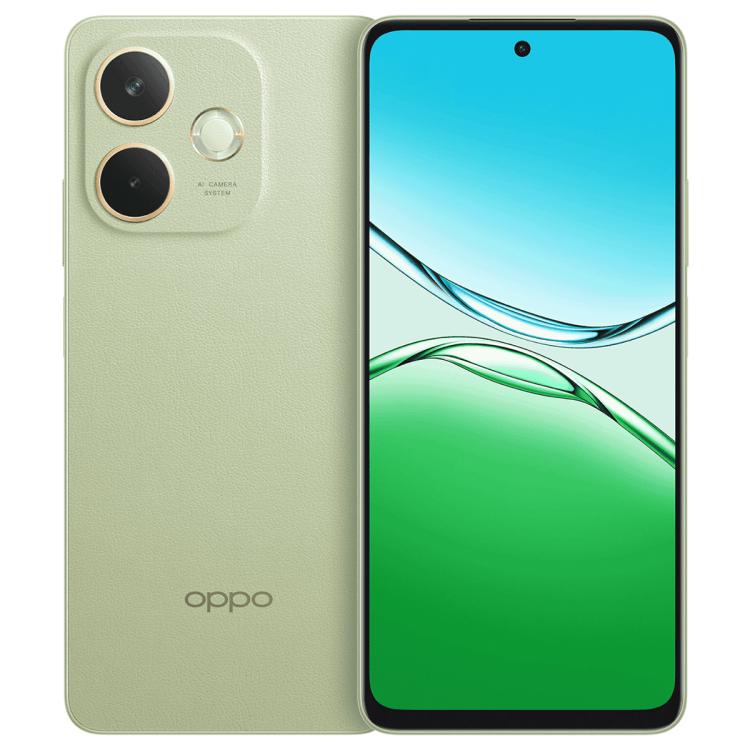 

OPPO A5 Vitality 5G, 12GB+512GB, Side Fingerprint, 6.67 inch ColorOS 15.0 MediaTek Dimensity 6300 Octa Core, OTG, Network: 5G (Green)