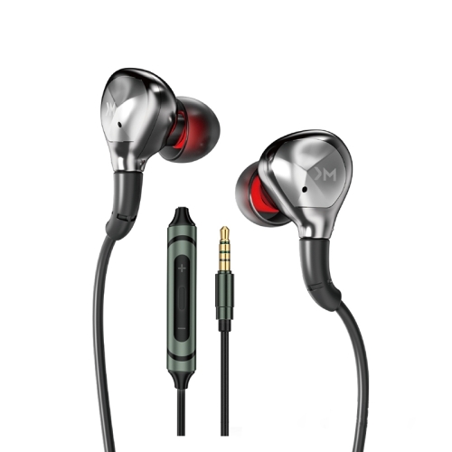 

WK Black Gold Series YC06 3.5mm HIFI Sound Quality Wired Headphones (Tarnish)