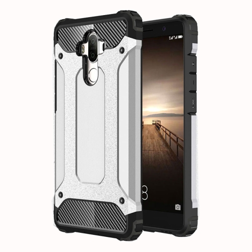 

For Huawei Mate 9 Rugged Armor TPU + PC Combination Case(Silver)