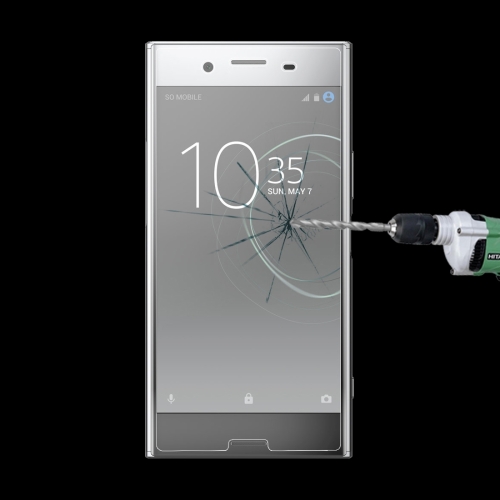 

For Sony Xperia XZ Premium 0.26mm 9H Surface Hardness Explosion-proof Non-full Screen Tempered Glass Screen Film